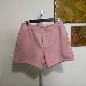 Lululemon - Fleece Shorts - Light Pink - Size: L